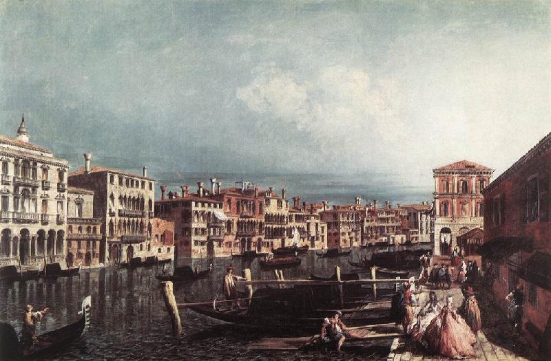 MARIESCHI, Michele The Grand Canal at San Geremia sg oil painting picture